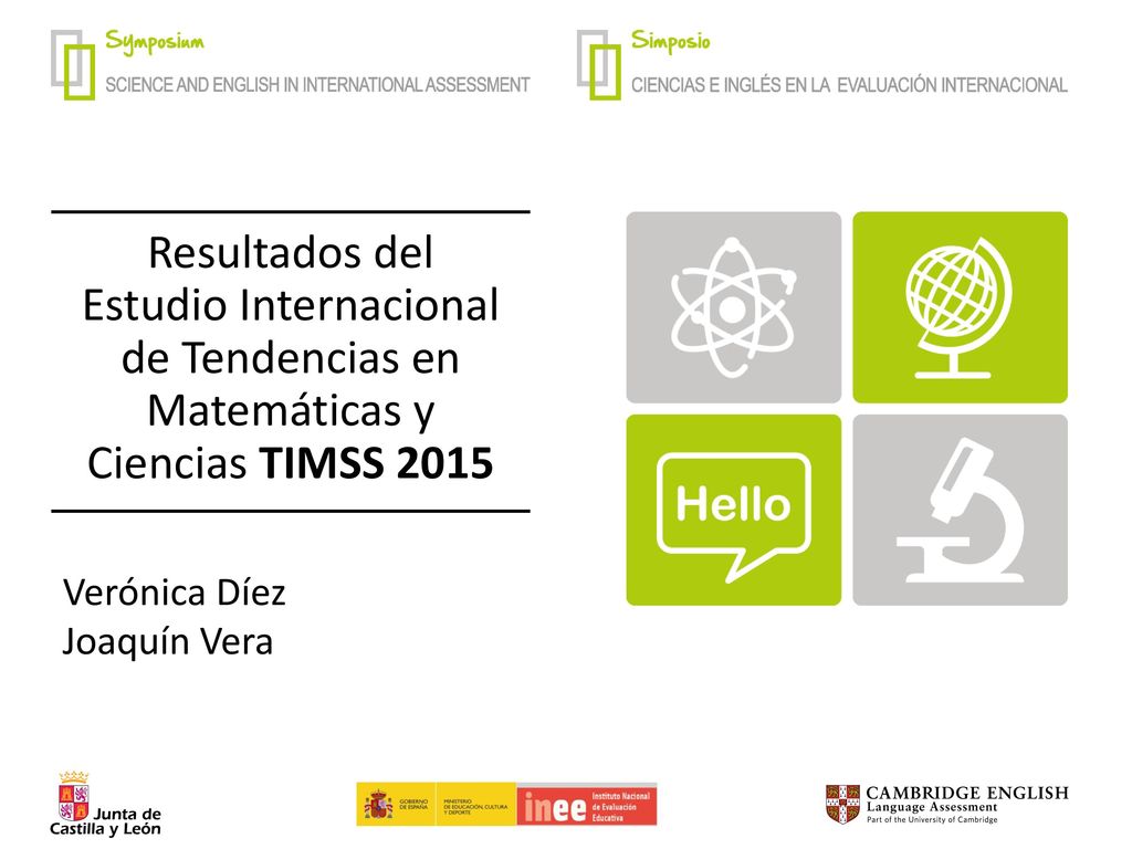 Resultados del Estudio Internacional de Tendencias en Matemáticas y Ciencias TIMSS 2015
