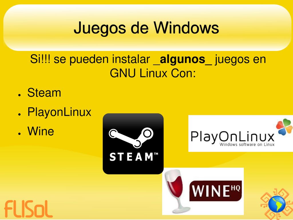 Si!!! se pueden instalar _algunos_ juegos en GNU Linux Con: