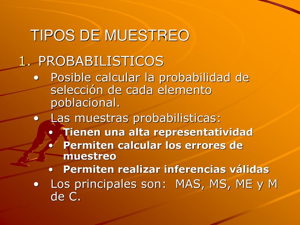 TIPOS DE MUESTREO PROBABILISTICOS
