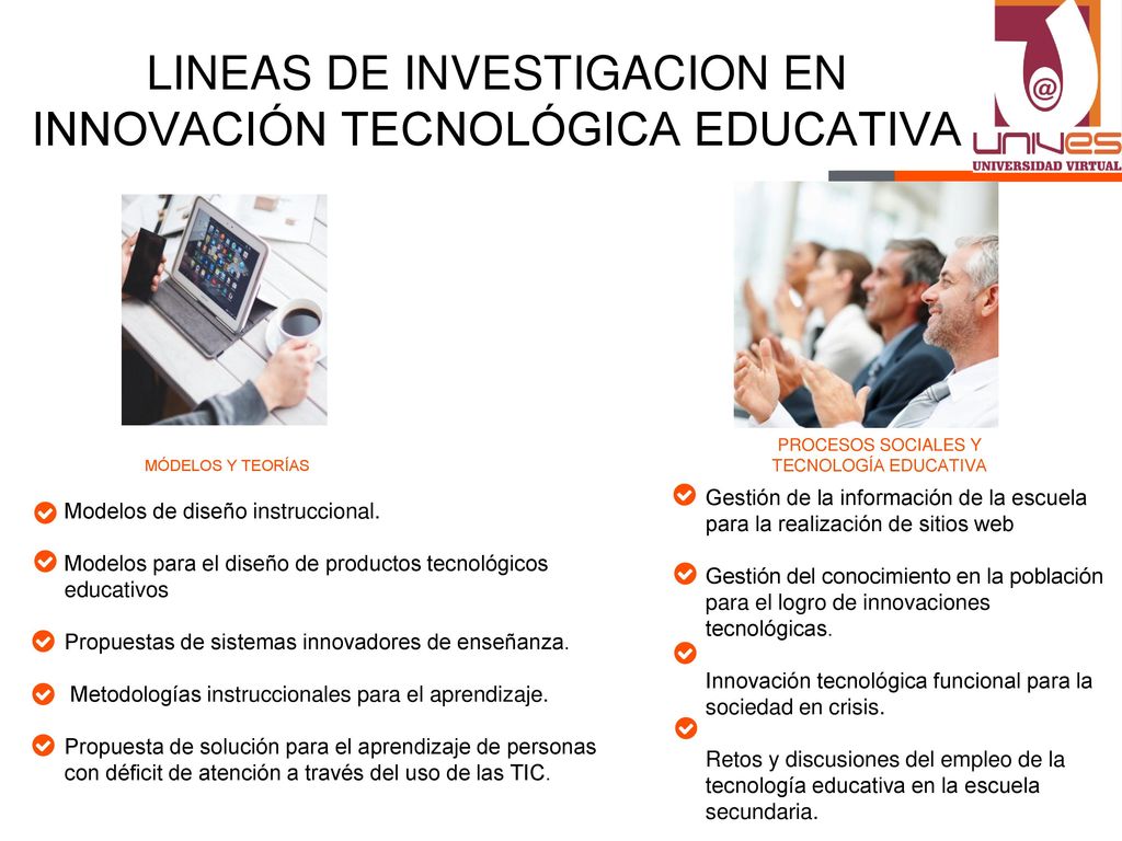 LINEAS DE INVESTIGACION EN INNOVACIÓN TECNOLÓGICA EDUCATIVA