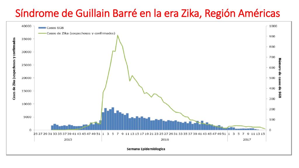 Síndrome de Guillain Barré en la era Zika, Región Américas