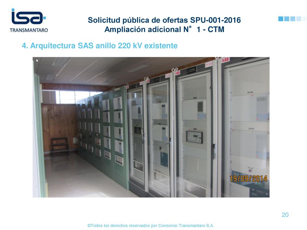 Solicitud pública de ofertas SPU Ampliación adicional N°1 - CTM