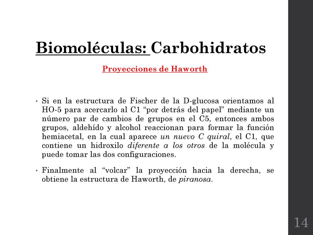 Biomoléculas: Carbohidratos