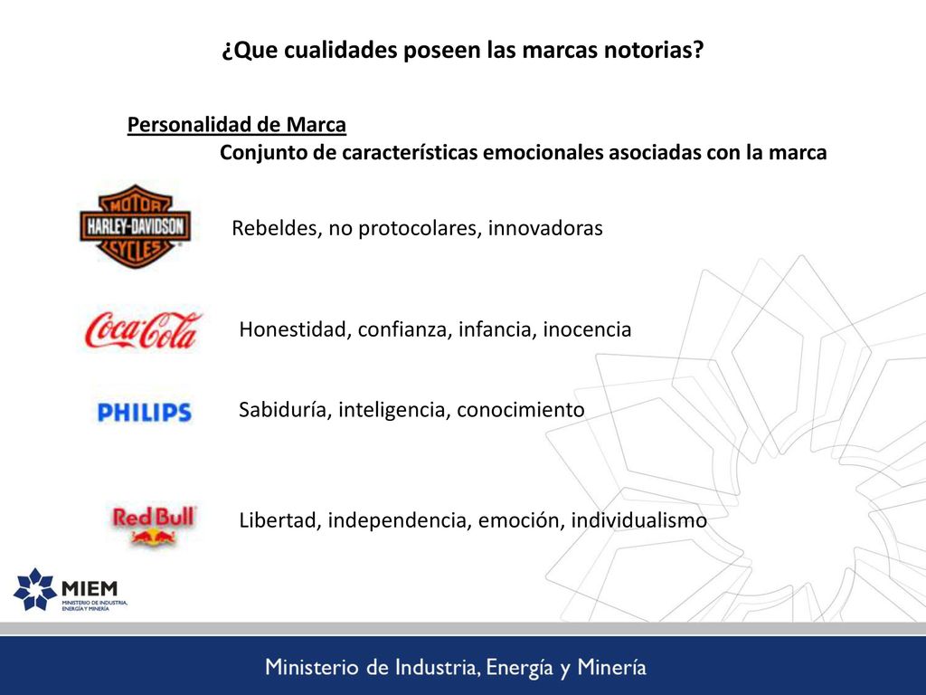 ¿Que cualidades poseen las marcas notorias