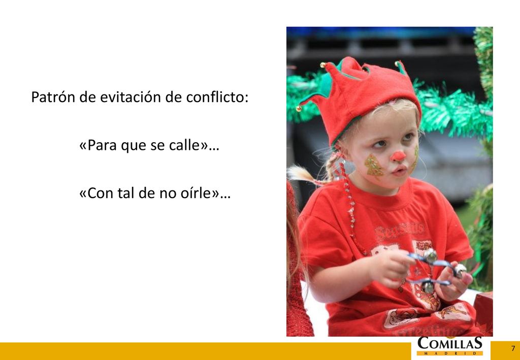 Patrón de evitación de conflicto: «Para que se calle»… «Con tal de no oírle»…