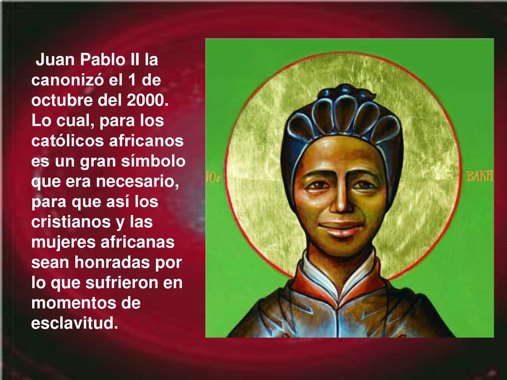 Juan Pablo II la canonizó el 1 de octubre del 2000