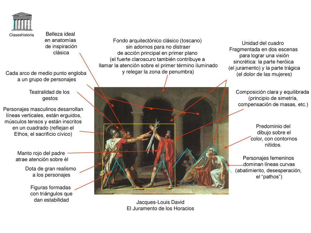 Fondo arquitectónico clásico (toscano) sin adornos para no distraer