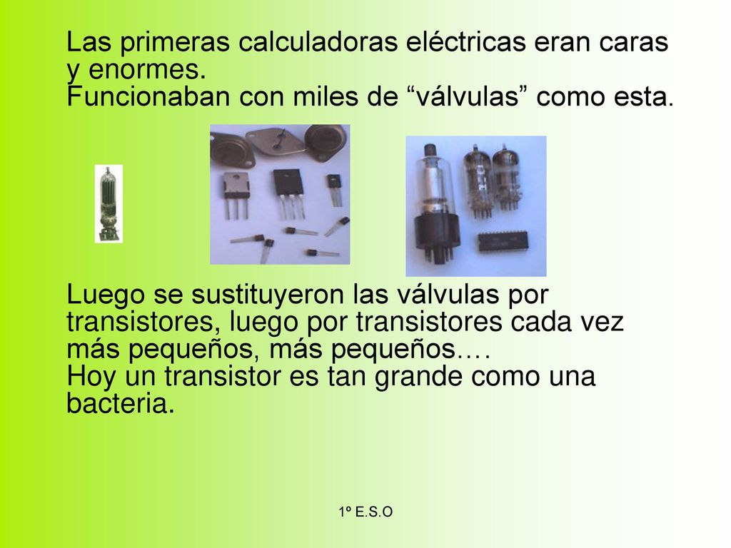 Las primeras calculadoras eléctricas eran caras y enormes