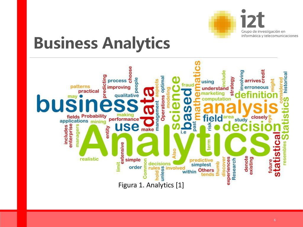 Business Analytics Figura 1. Analytics [1] ¿Que es Business Analytic