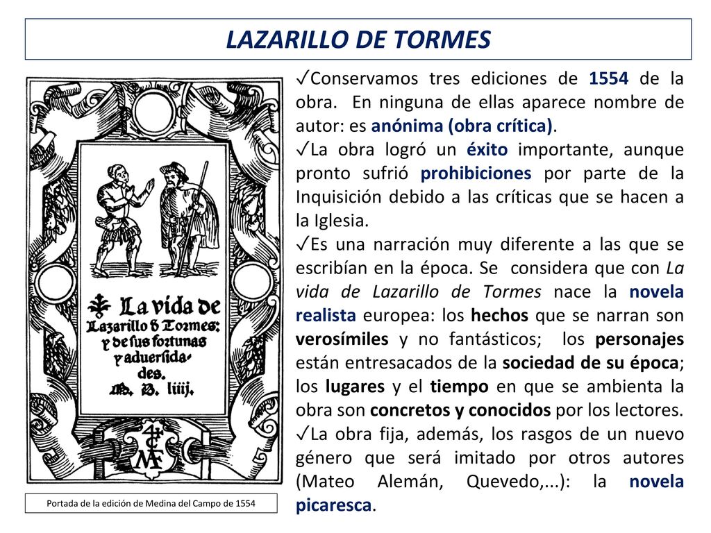 Portada de la edición de Medina del Campo de 1554