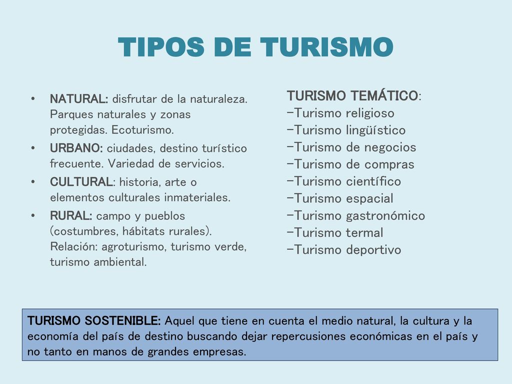 TIPOS DE TURISMO TURISMO TEMÁTICO: -Turismo religioso