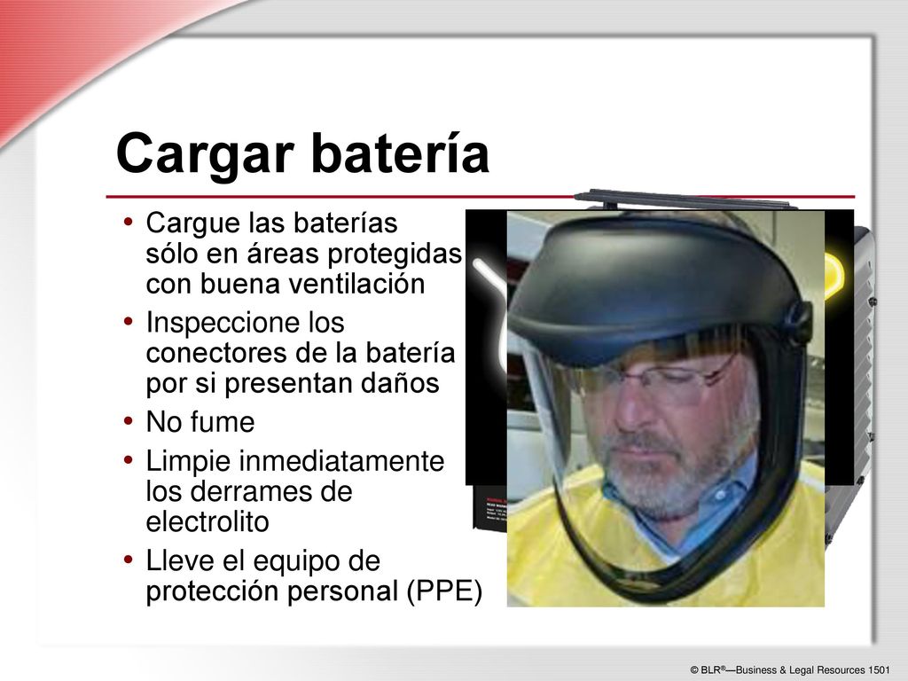 Cargar batería © 2008 Schumacher Electric Corp. All rights reserved. Cargue las baterías sólo en áreas protegidas con buena ventilación.