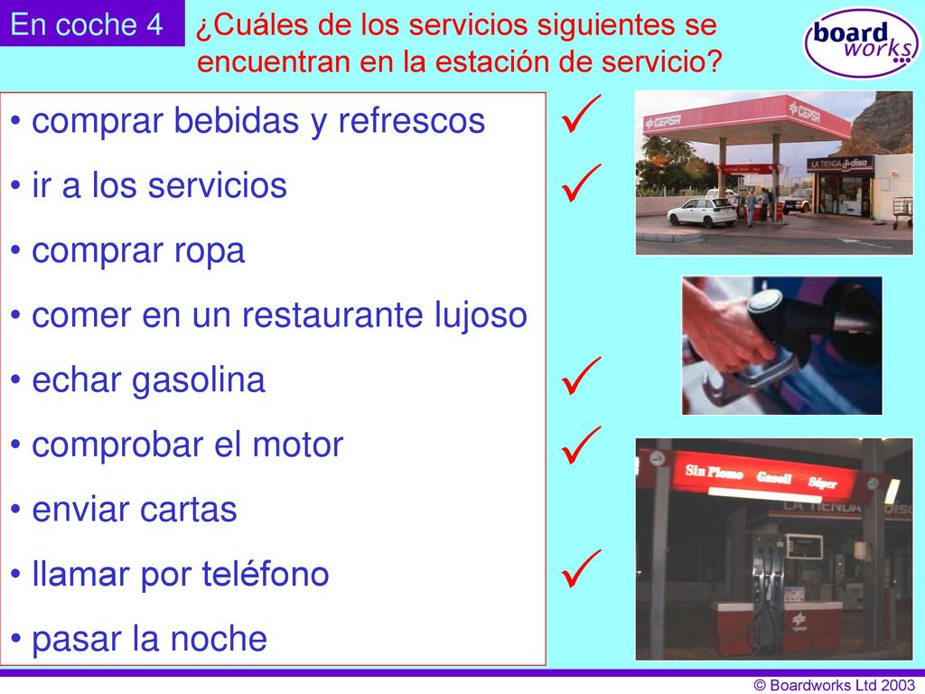      comprar bebidas y refrescos ir a los servicios comprar ropa