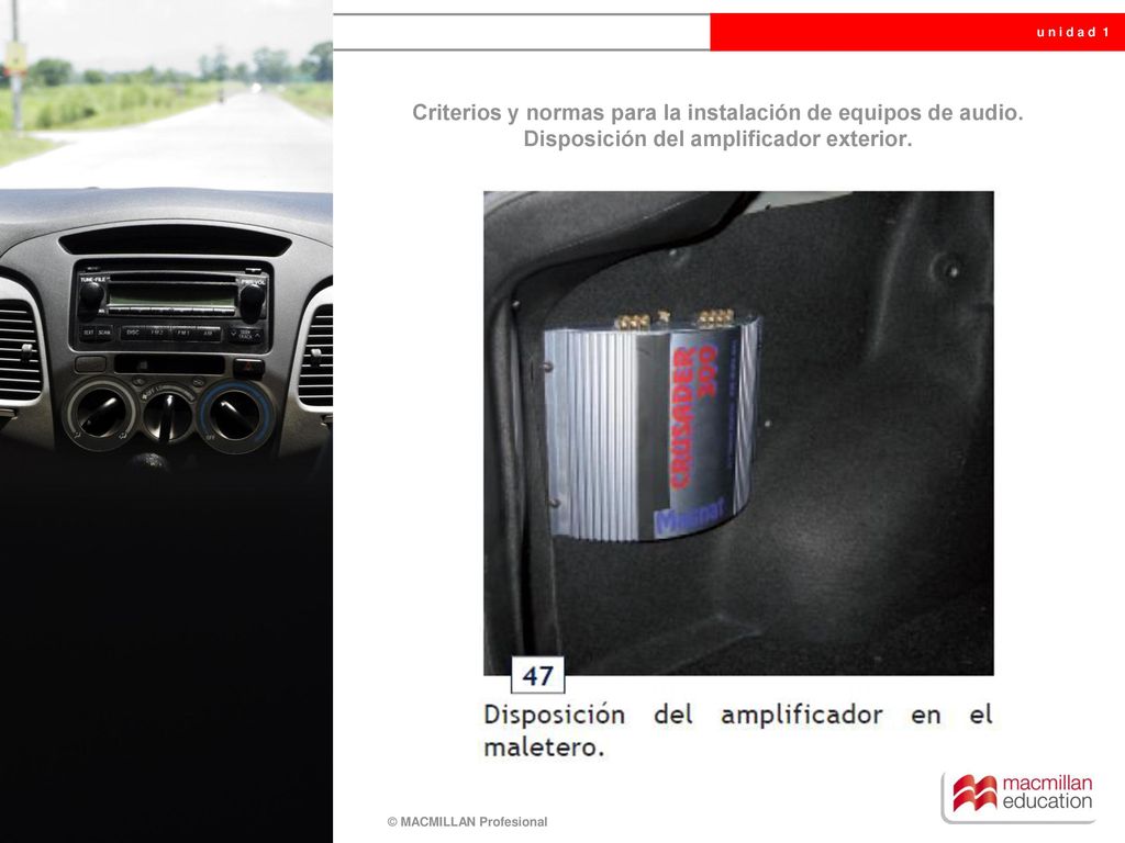 Criterios y normas para la instalación de equipos de audio