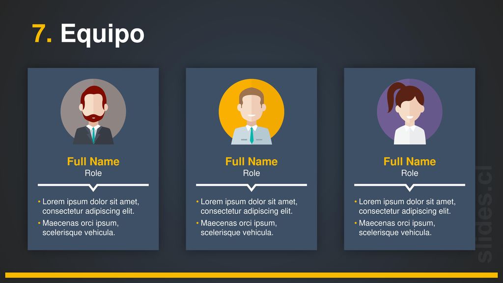 7. Equipo Full Name Full Name Full Name Role Role Role