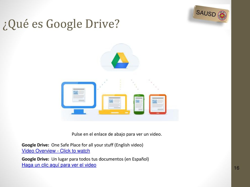 ¿Qué es Google Drive Pulse en el enlace de abajo para ver un video.