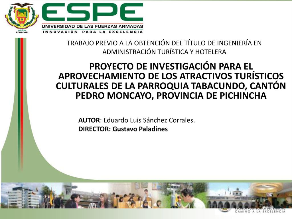TRABAJO PREVIO A LA OBTENCIÓN DEL TÍTULO DE INGENIERÍA EN ADMINISTRACIÓN TURÍSTICA Y HOTELERA