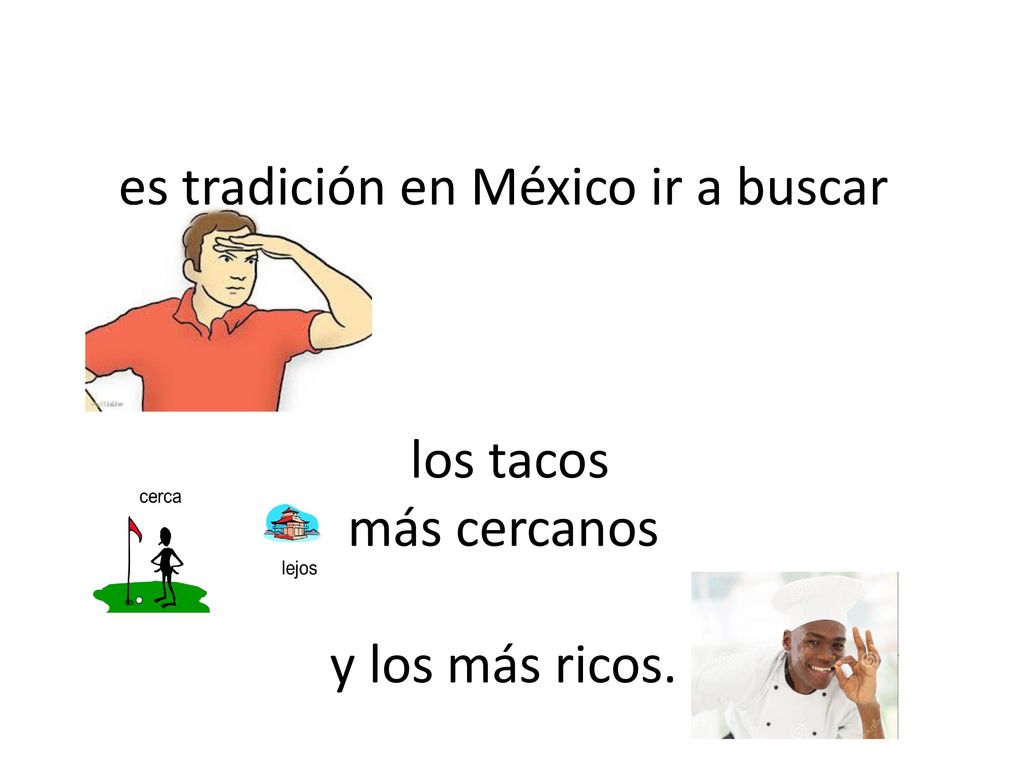 es tradición en México ir a buscar los tacos más cercanos y los más ricos.