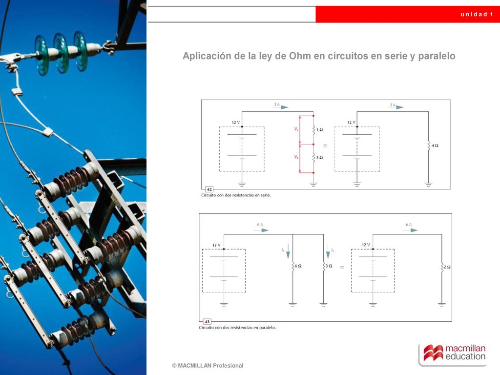 Aplicación de la ley de Ohm en circuitos en serie y paralelo