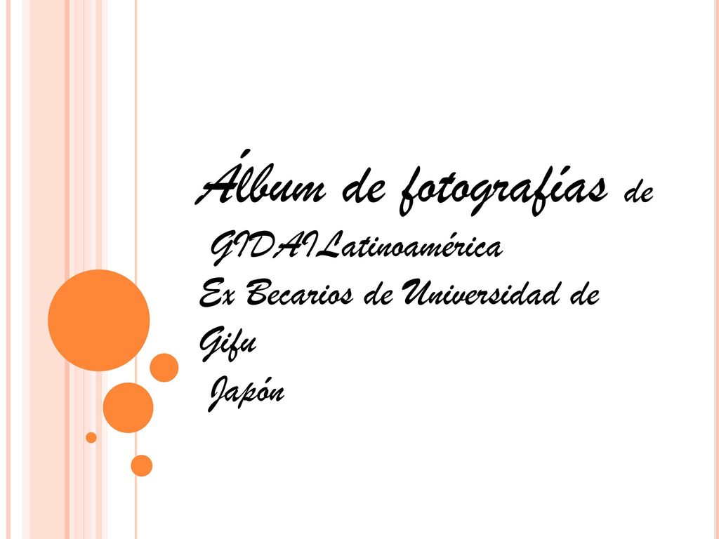 Álbum de fotografías de GIDAILatinoamérica Ex Becarios de Universidad de Gifu Japón