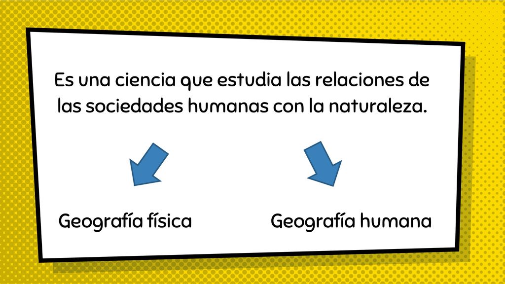 Es una ciencia que estudia las relaciones de las sociedades humanas con la naturaleza.