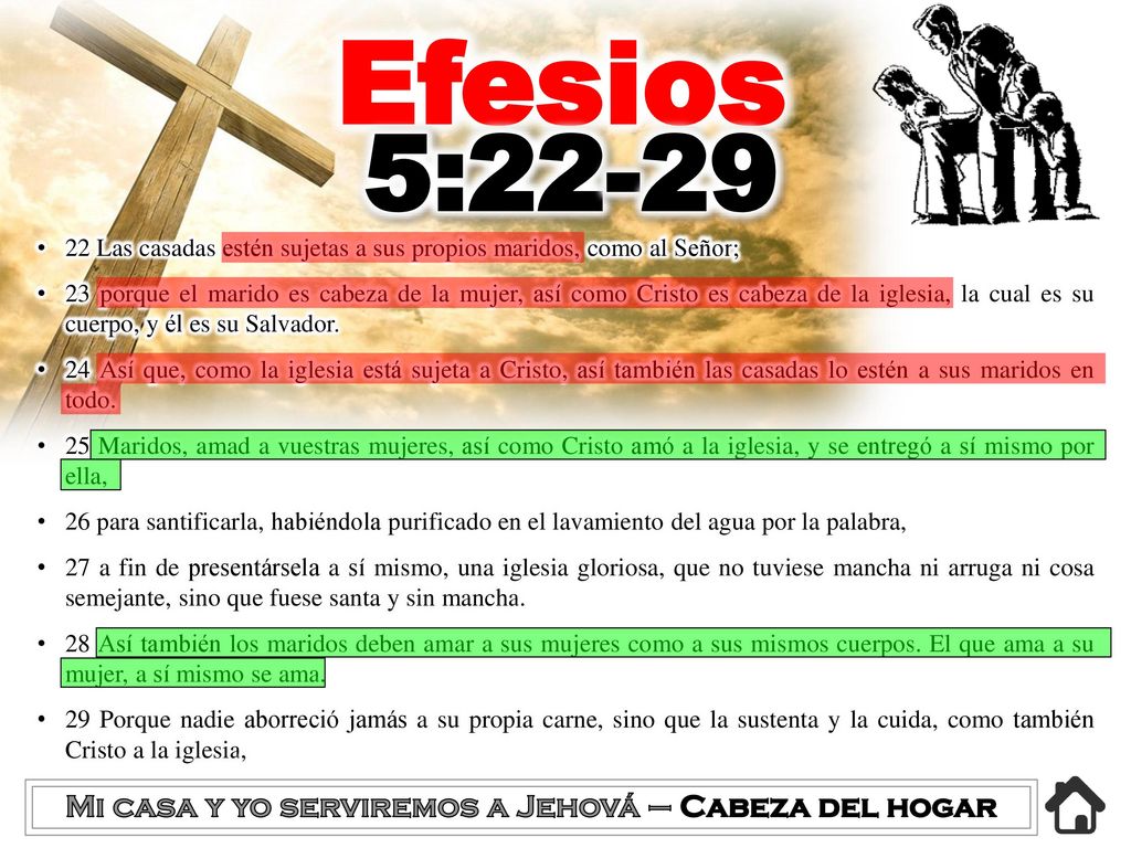 Mi casa y yo serviremos a Jehová – Cabeza del hogar