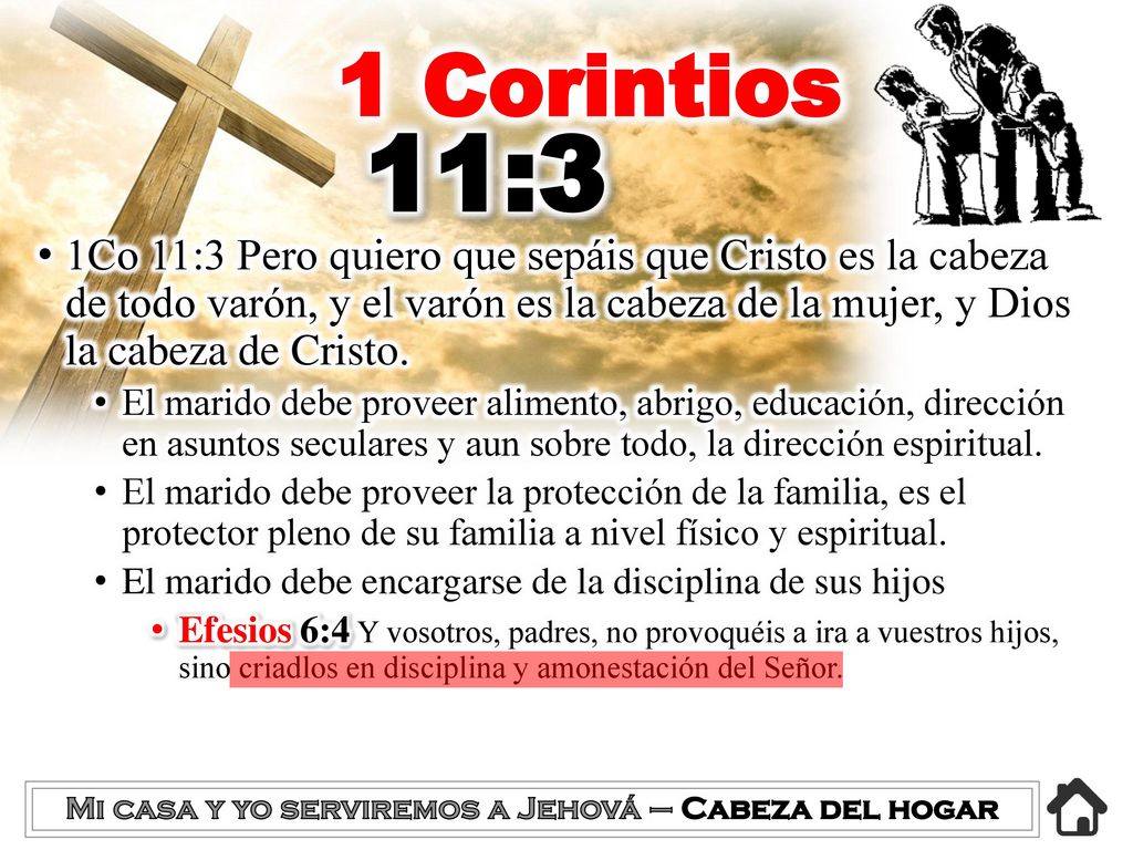 Mi casa y yo serviremos a Jehová – Cabeza del hogar