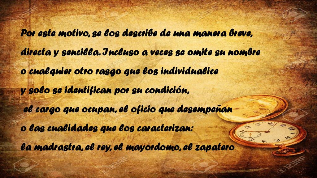 Por este motivo, se los describe de una manera breve,