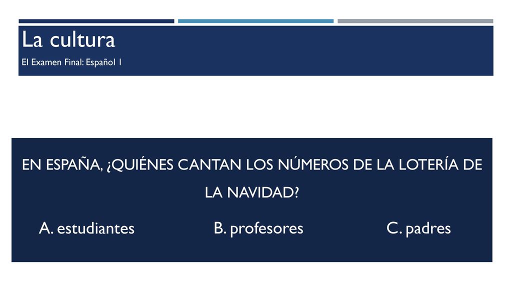 En españa, ¿Quiénes cantan los números de la lotería de la navidad