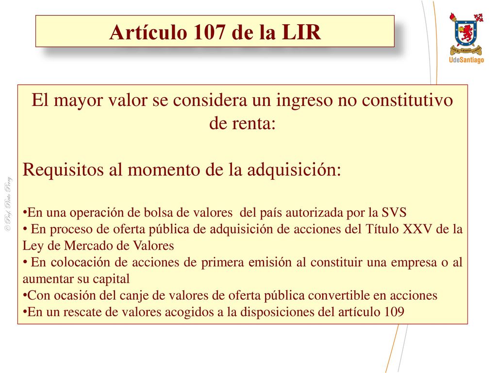 El mayor valor se considera un ingreso no constitutivo de renta: