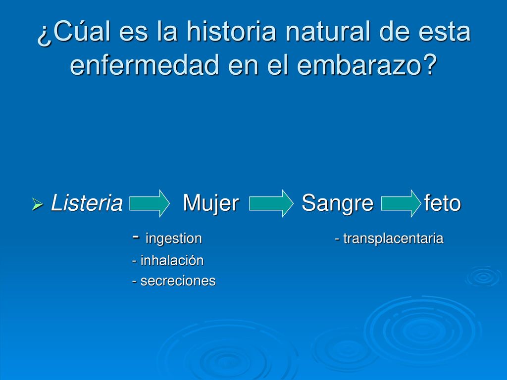 ¿Cúal es la historia natural de esta enfermedad en el embarazo