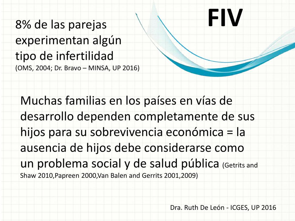 FIV 8% de las parejas experimentan algún tipo de infertilidad