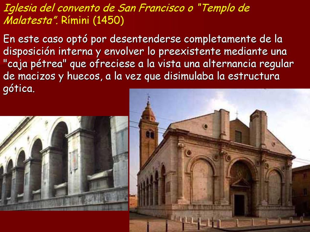 Iglesia del convento de San Francisco o Templo de Malatesta
