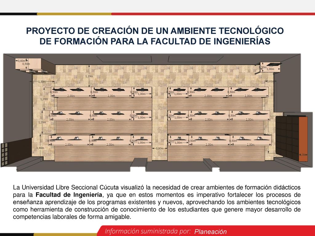 PROYECTO DE CREACIÓN DE UN AMBIENTE TECNOLÓGICO DE FORMACIÓN PARA LA FACULTAD DE INGENIERÍAS