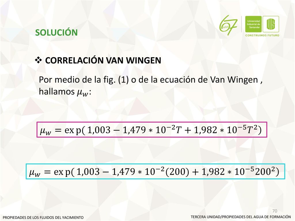 CORRELACIÓN VAN WINGEN