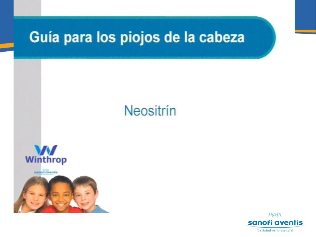 Neositrin , nuevo pediculicida con un mecanismo de acción innovado
