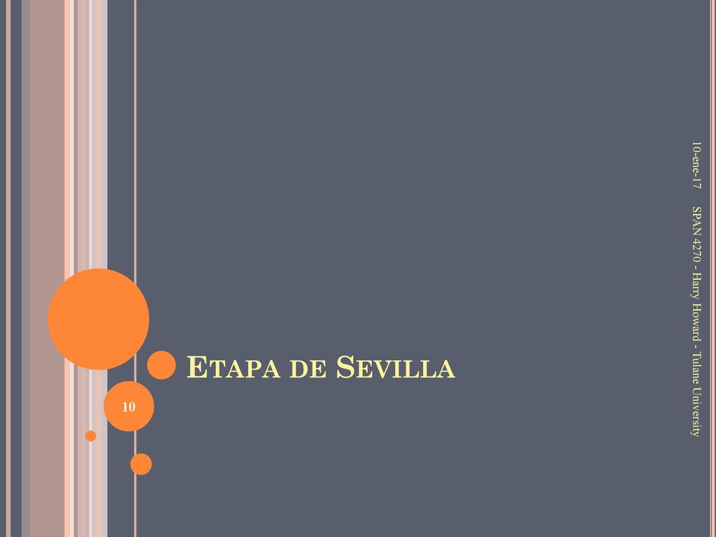 10-ene-17 Etapa de Sevilla SPAN Harry Howard - Tulane University Penny §4: pp