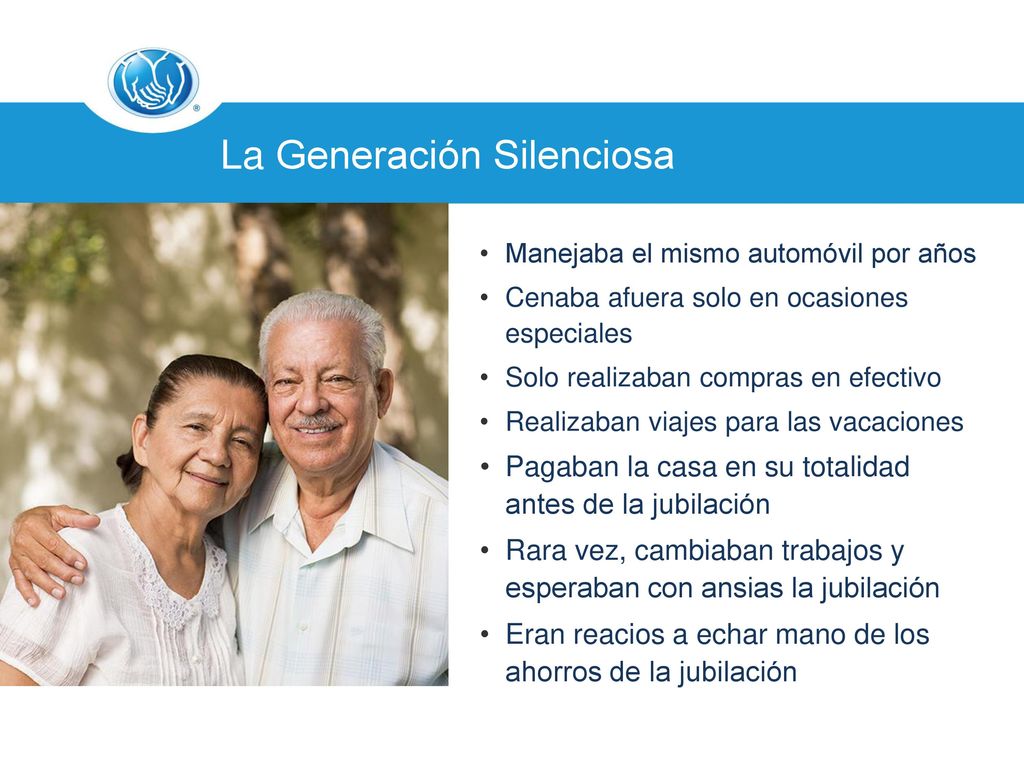 Los Baby Boomers Cambian el automóvil por un nuevo modelo en pocos años. Cenan afuera semanalmente.