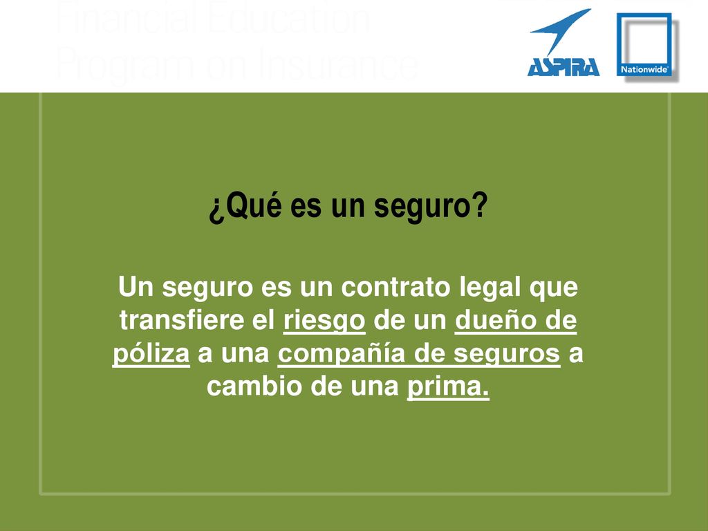 Compañía de seguros Primas del Dueño de póliza Reclamaciones del
