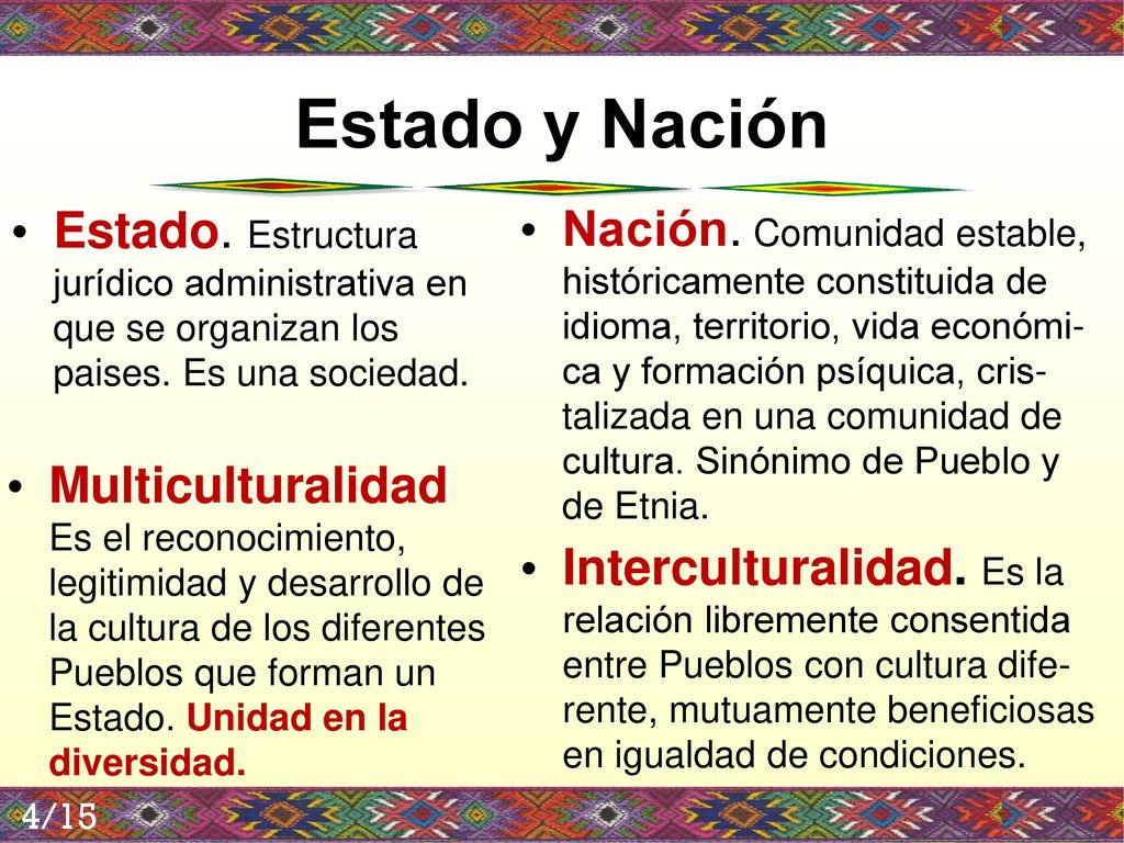 Estado y Nación Estado. Estructura jurídico administrativa en que se organizan los paises. Es una sociedad.