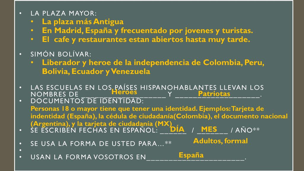 En Madrid, España y frecuentado por jovenes y turistas.