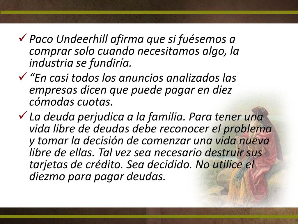 Paco Undeerhill afirma que si fuésemos a comprar solo cuando necesitamos algo, la industria se fundiría.