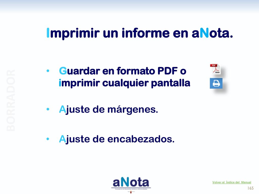 Sección Informes BORRADOR Informe de Estándares y Competencias