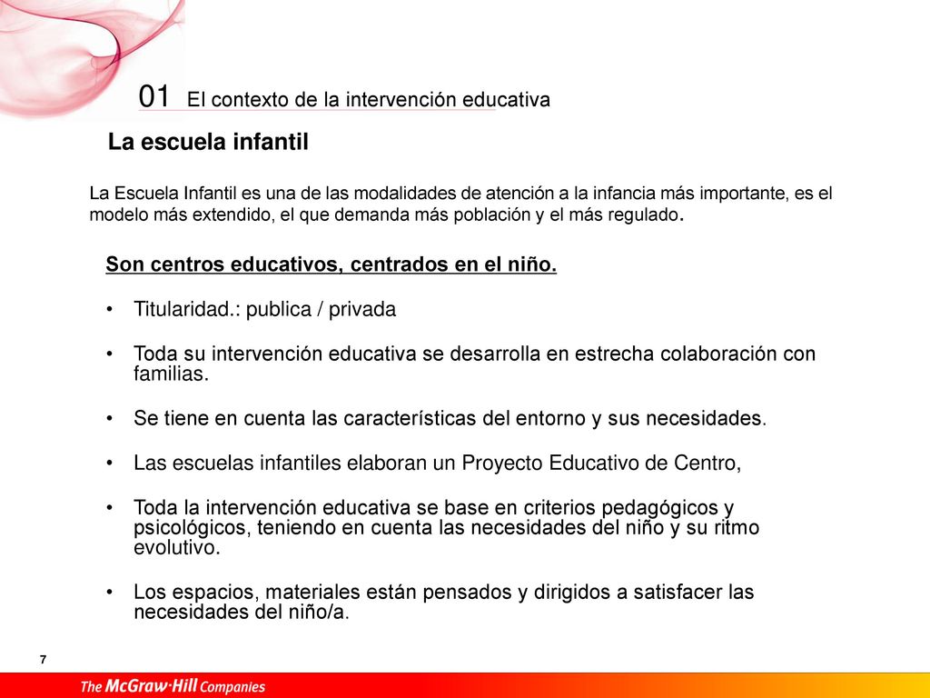 Art 12. (LOE): La Educación Infantil es una etapa educativa con identidad propia.