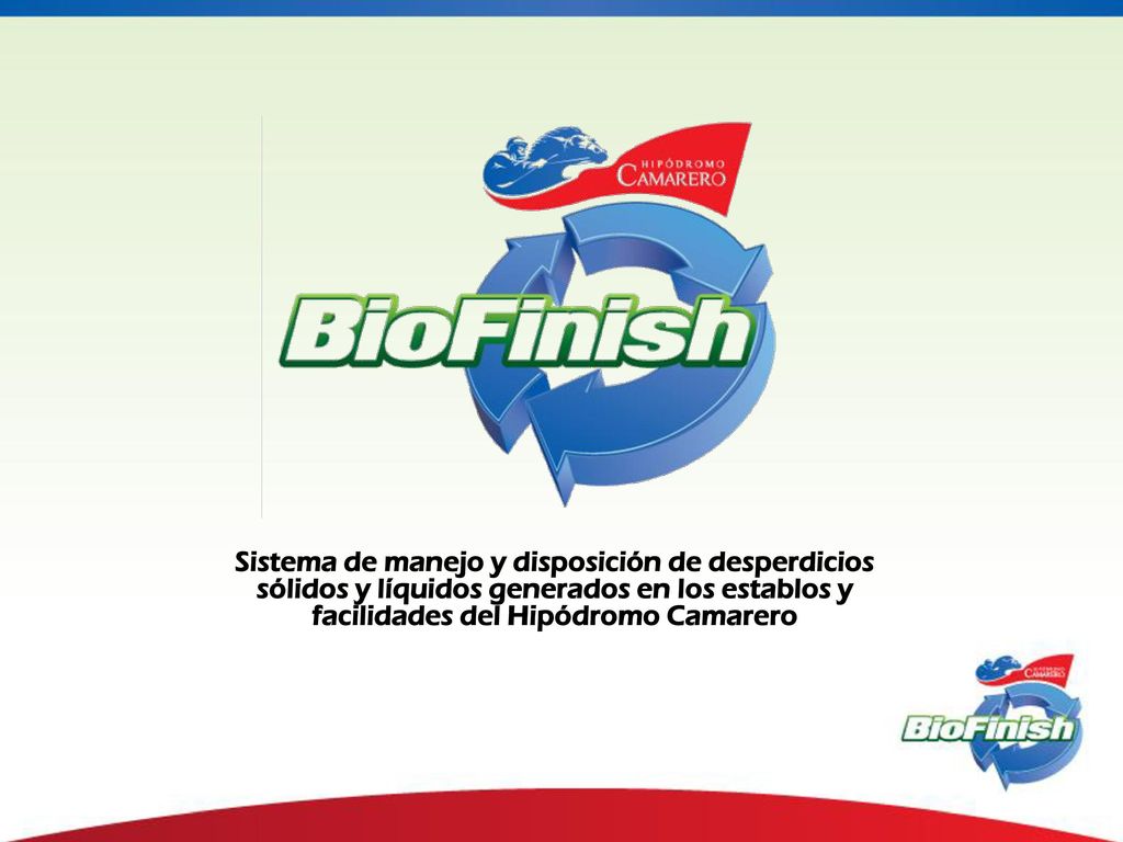 Sistema de manejo y disposición de desperdicios sólidos y líquidos generados en los establos y facilidades del Hipódromo Camarero