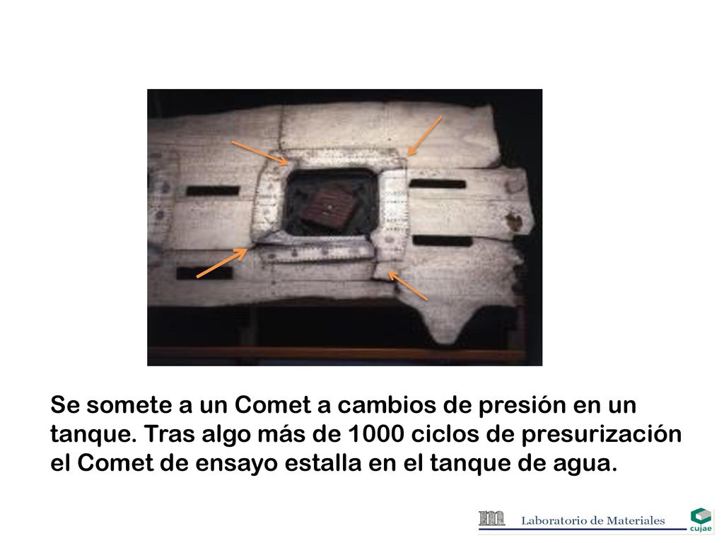 Se somete a un Comet a cambios de presión en un tanque