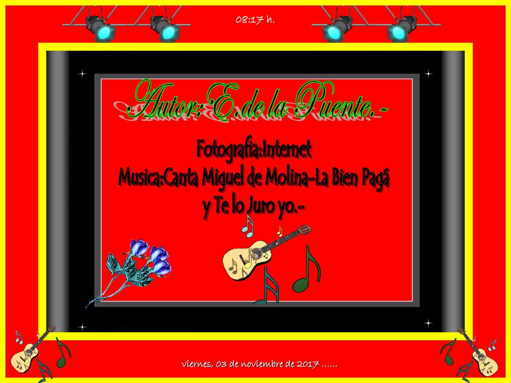 Musica:Canta Miguel de Molina-La Bien Pagá y Te lo Juro yo.-