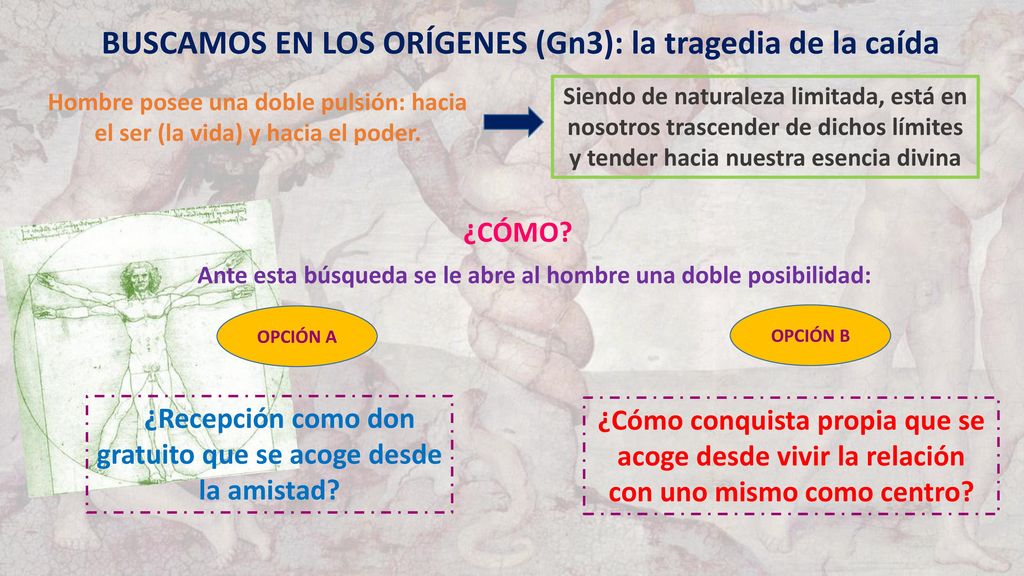 BUSCAMOS EN LOS ORÍGENES (Gn3): la tragedia de la caída