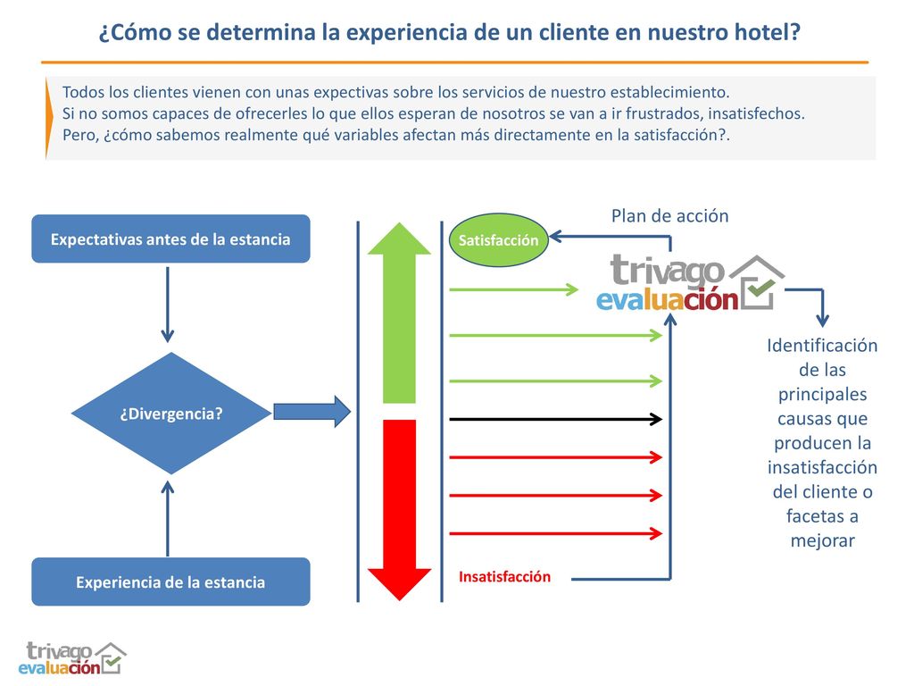 ¿Cómo se determina la experiencia de un cliente en nuestro hotel