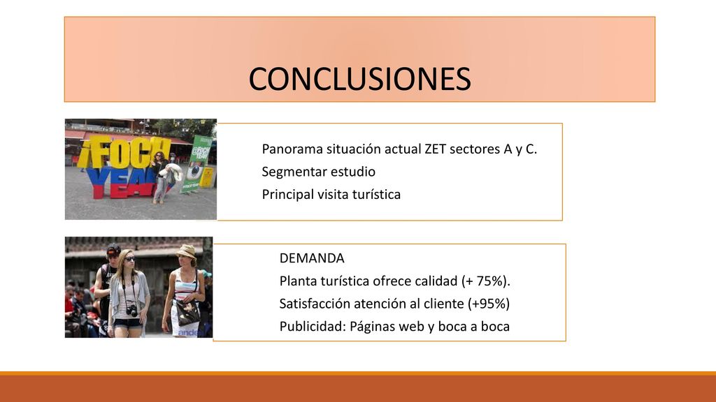 CONCLUSIONES Panorama situación actual ZET sectores A y C.